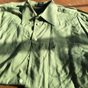 Very Nice Nautica Vintage Oxford Long Sleeve Shirt